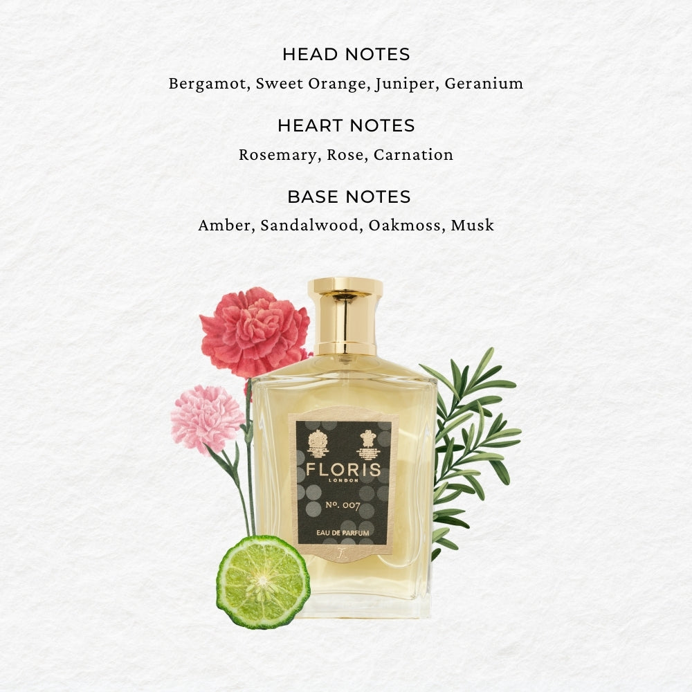 Floris London No. 007 - Long-lasting Scent | SCENTIDO